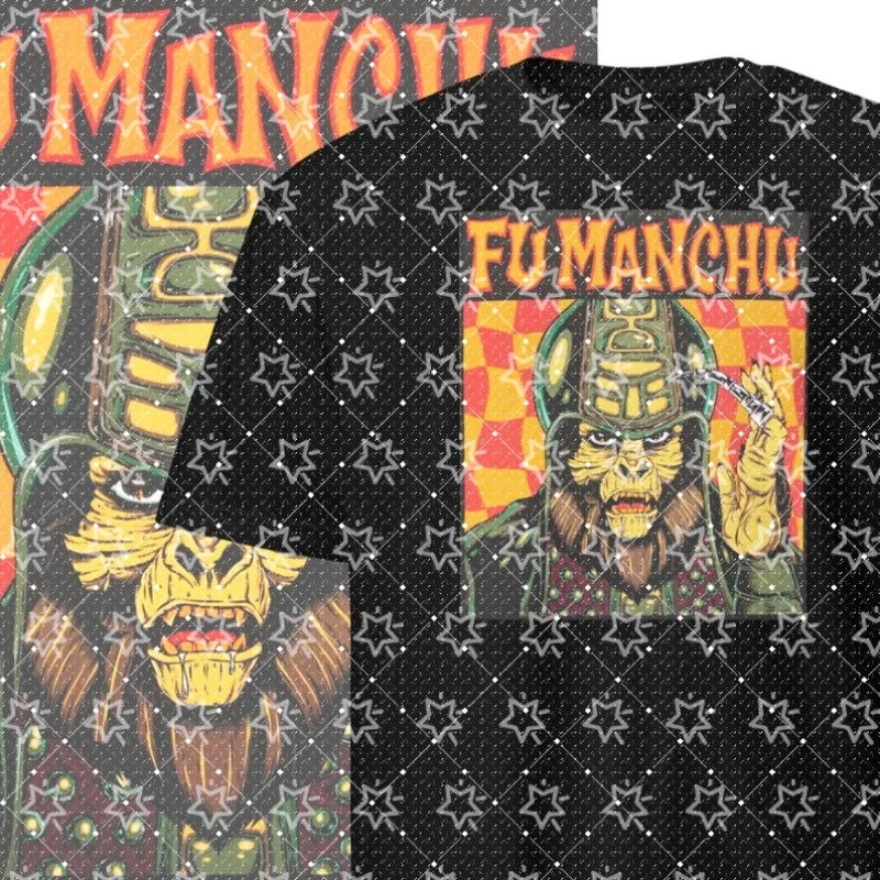 New Heavy Metal Series Band Support Short Sleeve Cotton Casual Fashion T-shirt Comfortable Surrounding T-shirt