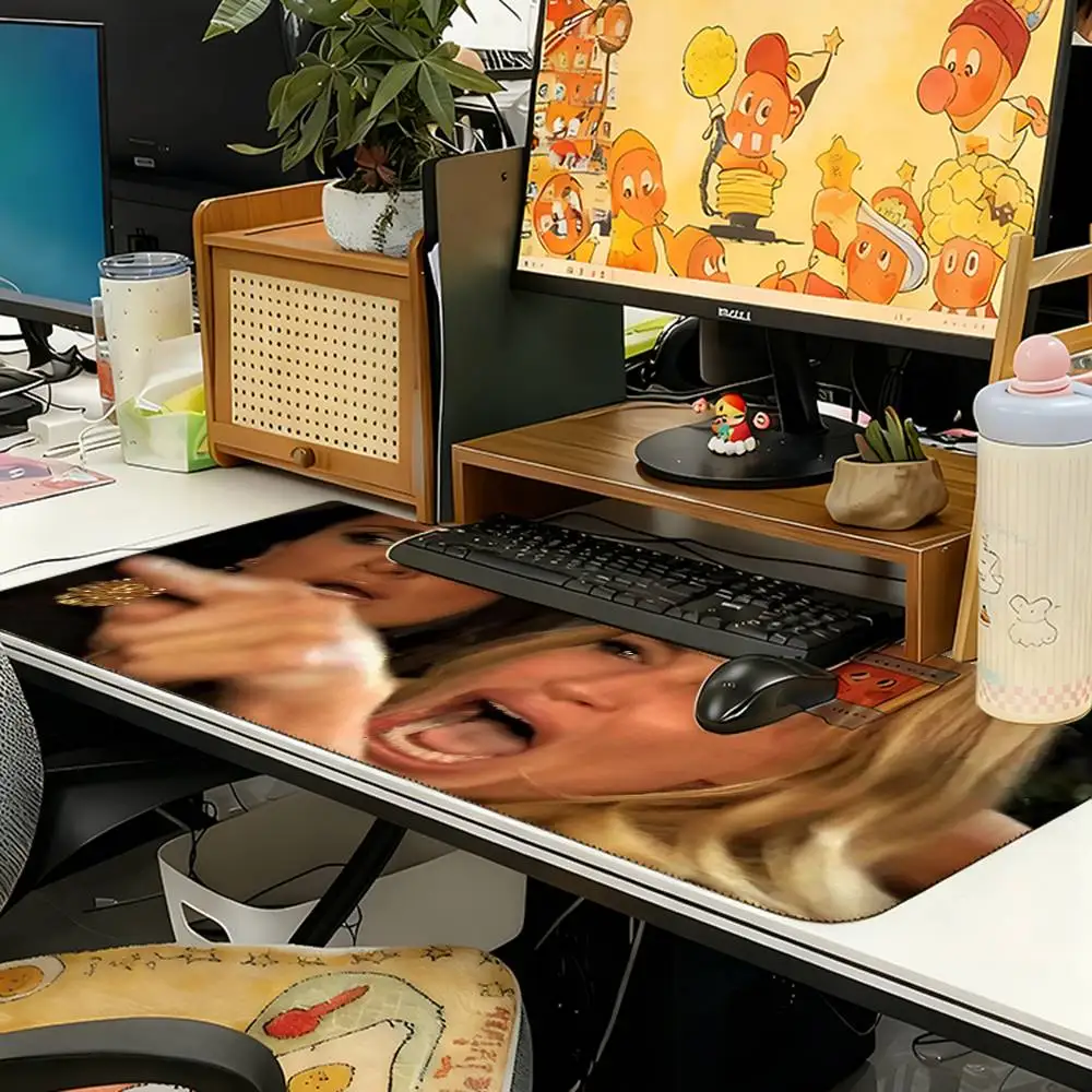 

Абстрактный коврик для мыши с изображением женщины, компьютерный коврик, настольный коврик, коврик для клавиатуры ноутбука, большой офисный коврик для мыши с пейзажным дизайном