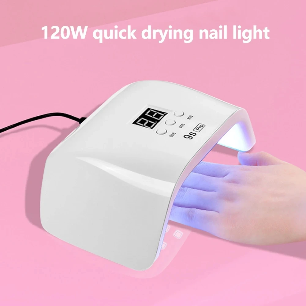 Cnhids schnell trocknende Nagel phototherapie maschine 3 UV-LEDs 3w Gel politur Nagel trockner Lampe Maniküre-Werkzeug wiederauf ladbare Salon ausrüstung