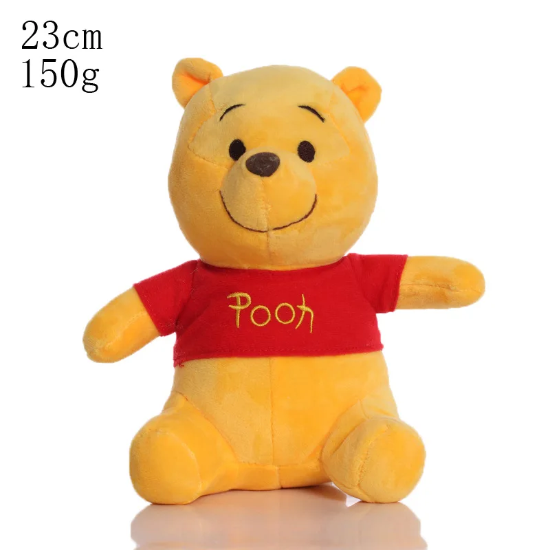 21cm-23cm Winnie The Pooh Tigger Piglet Eeyore Plush Toy Cute Animal Bear Tiger Pig Donkey  Soft Stuffed Doll Kids Gifts