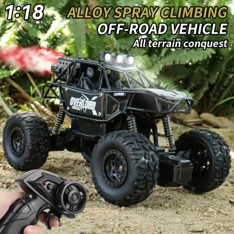 

Strong Alloy Body Remote Control Truck Featuring LED Lighting System & Mountain Climbing Capability for Exploration A2UB
