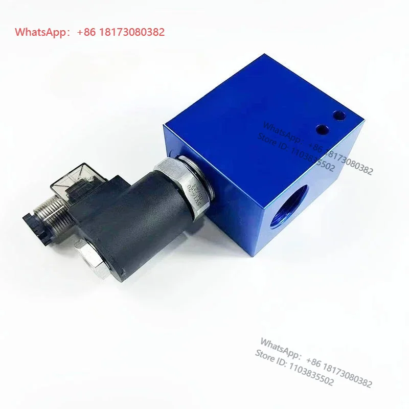 Two position two way threaded insertion one-way normally closed solenoid DHF16-220 SV16-20 lifting and pressure relief valve