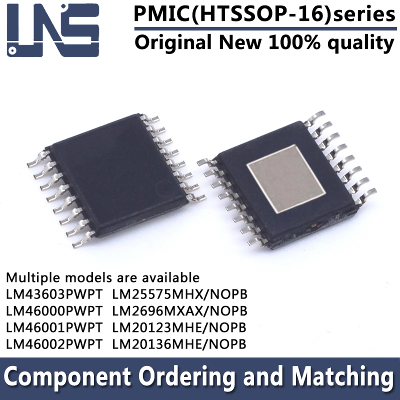 LM43603PWPT LM46000PWPT LM46001PWPT LM46002PWPT LM25575MHX/NOPB LM2696MXAX/NOPB LM20123MHE/NOPB LM20136MHE/NOPB HTSSOP-16 PMIC