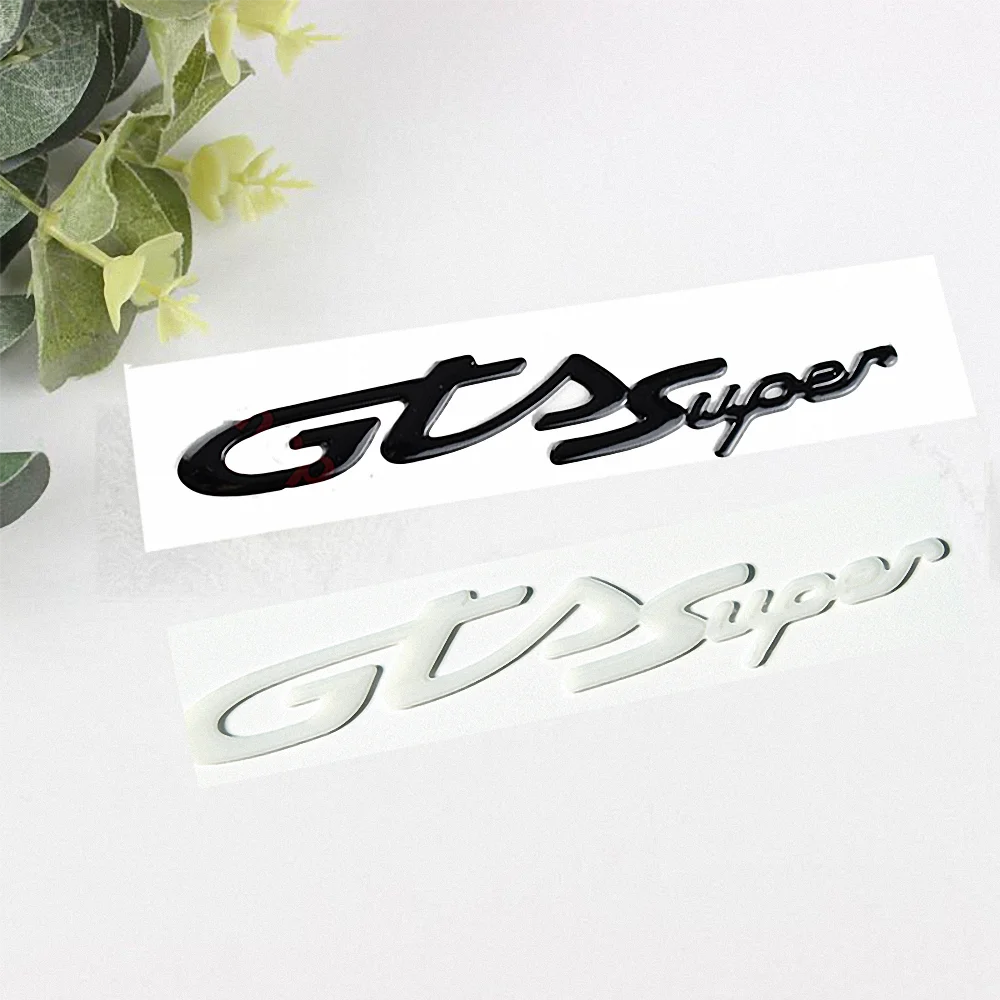 For Vespa GTS Sprint LX 3D Logo Stickers Motorcycle Accessories Decals Super GTV S Hpe GTS300 LX150 LX125 300 250 200 150 125 50