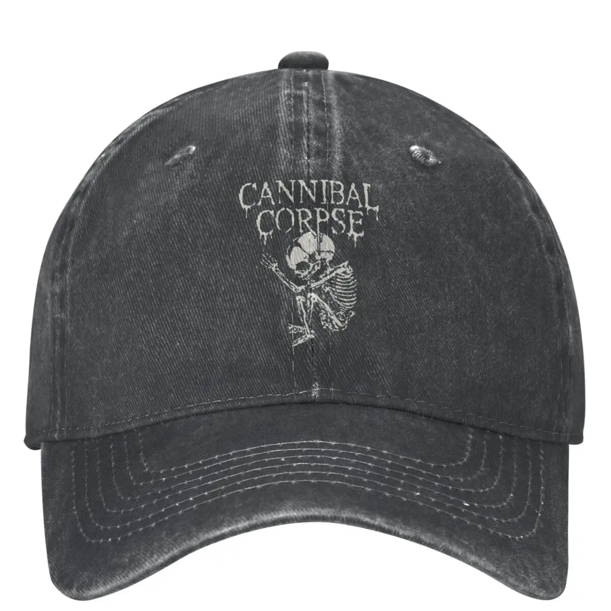 

Cannibal Corpse Washed Baseball Cap Classic Music Band Casual Trucker Dad Hat Summer Unisex Men Tennis Skate Sun protection Caps