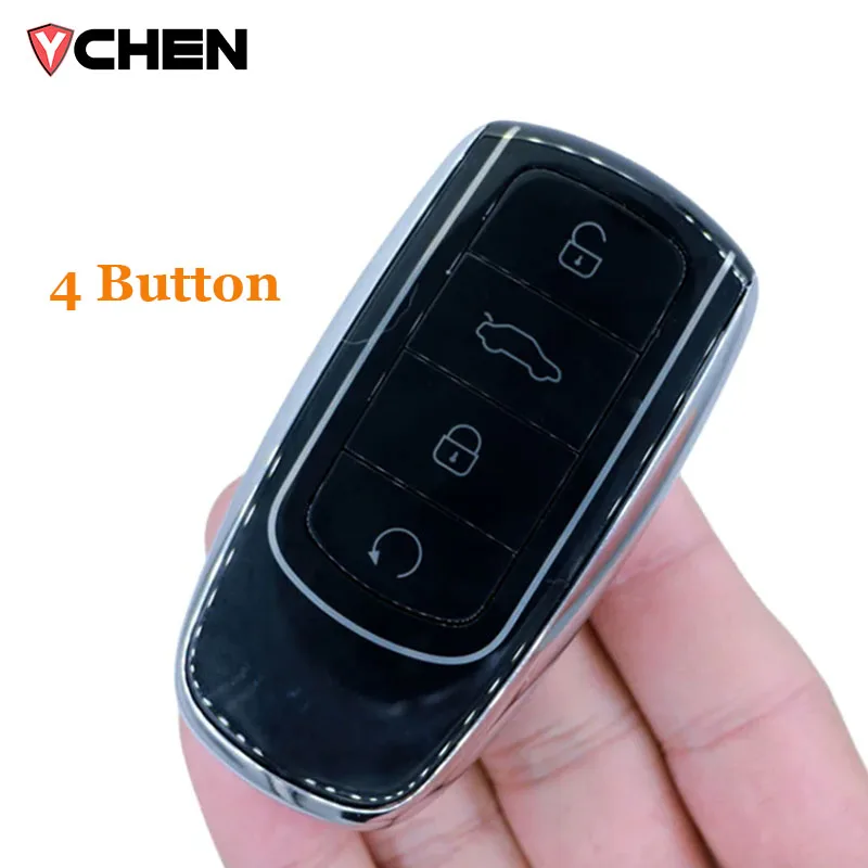 Keyless Slimme Afstandsbediening Autosleutel Voor Chery Tiggo 8 Plus Tiggo Tiggo 8 Pro OMODA Jaecoo 434Mhz ID47/4A Chip 4 Knoppen Intelligente Fob