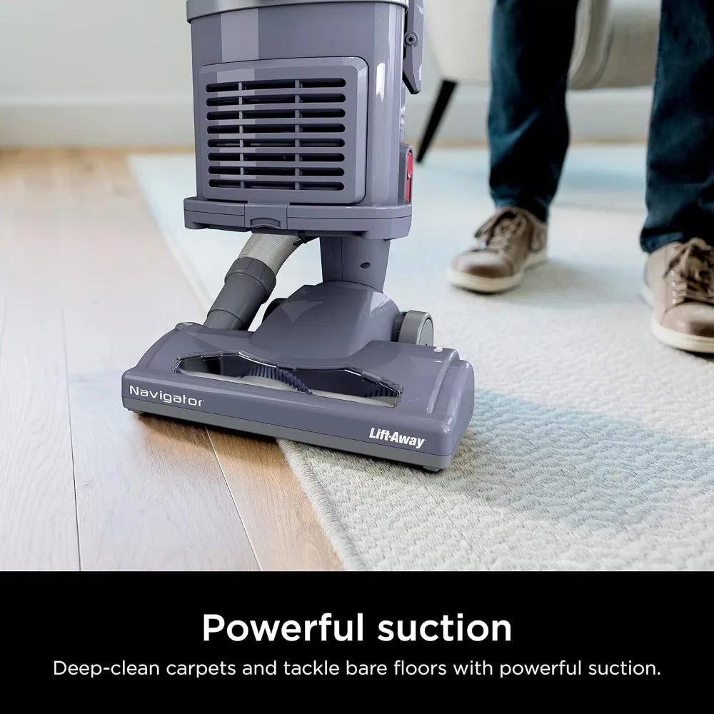 NV352 Navigator Lift Away Upright Vacuum, Hepa Filter, Anti-Allergen Technology, Swivel Steering, Ideal for Carpet