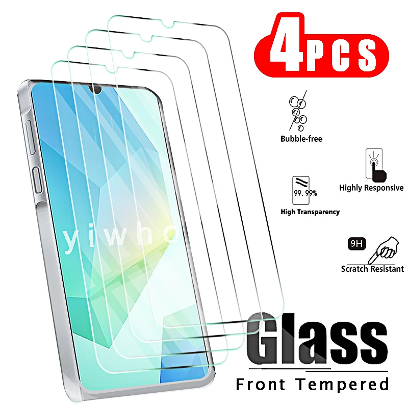 4Pcs Tempered Glass… - image