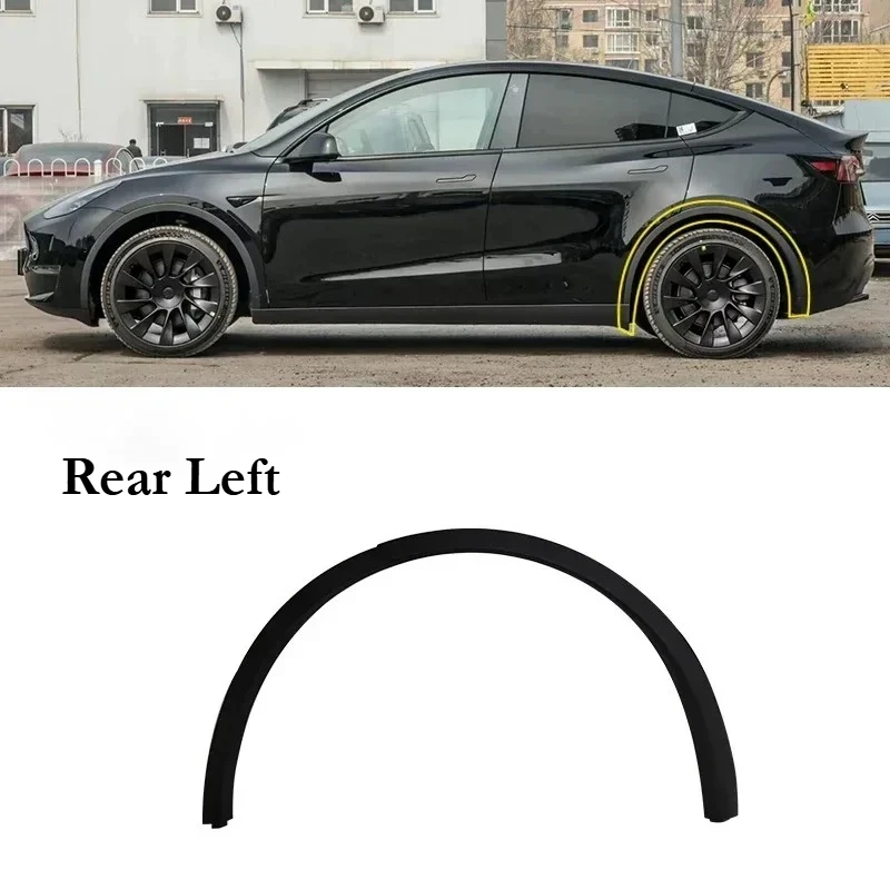 Voor Tesla Model Y Voor Achterwiel Wenkbrauw Molding Fender Flare Spatborden 1494185-00-B 1494186-00-B 1494161-00-B 1494162-00-B