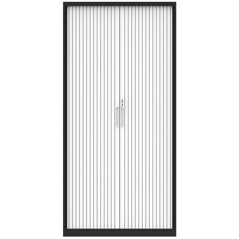 

Rolling shutter door cabinet, household balcony locker, low cabinet