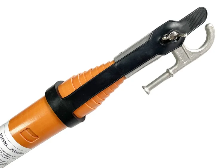 2.43m Electric Powerinsulating Operating Rod Fiberglass Telescopic Hot Stick