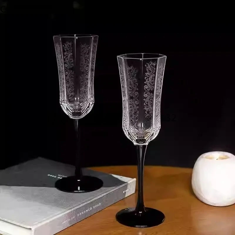 PYH High-End French Champagne Glass Wine Glass Gift Set Red Wine Glass Light Luxury High-End Feel