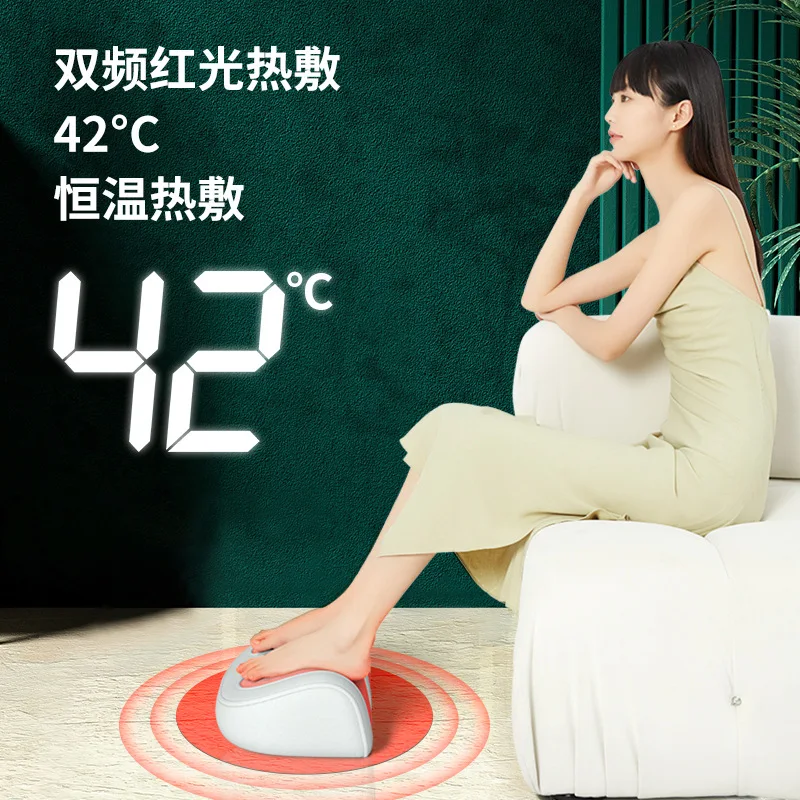 Foot Massager Small Cross-border Hot Compress Sole of Feet Calf Foot Press Kneading Leg Massager Foot Therapy Machine