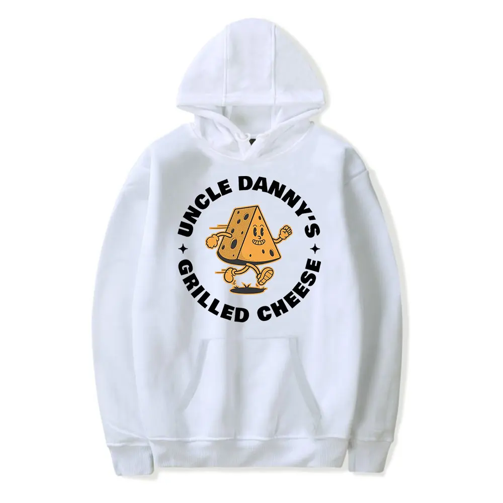 Shane Gillis Grilled Cheese Uncle Danny Vintage 90s Hoodie Men and Women Harajuku Style Hip-hop Sweatshirt Spring and Autumn