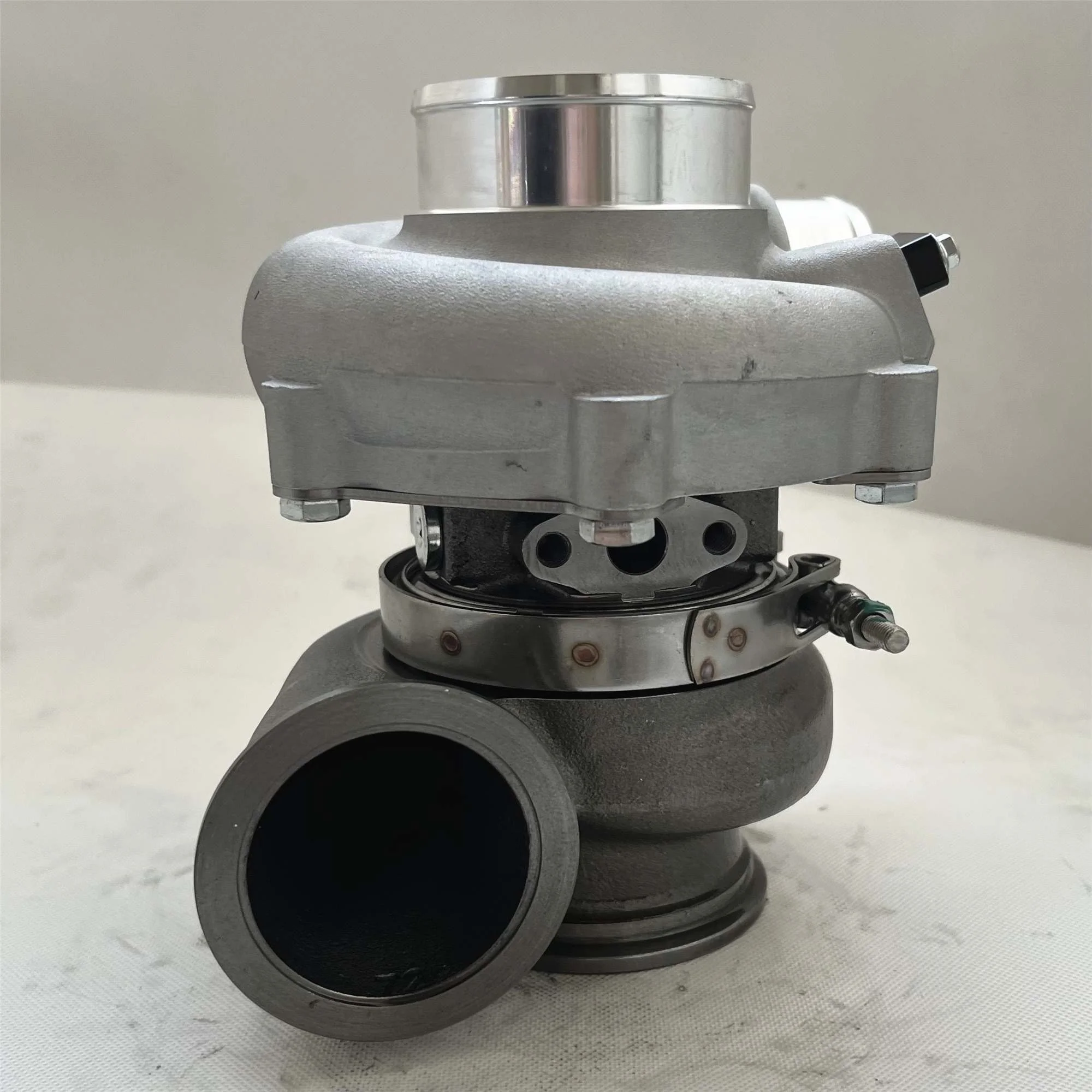 

Brand New Racing G25 550 Turbocharger With 2 V Band Turbine Housing Dual Ball Bearing