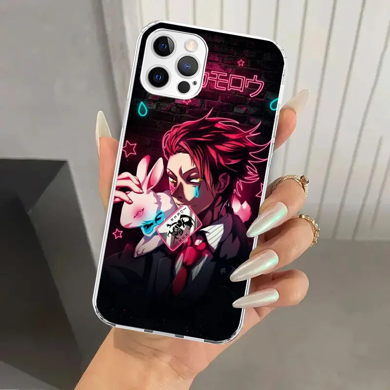 Hunter HXH Hisoka Phone Case for Iphone 16 15 14 13 12 Mini 11 Pro Max X XS XR 7 Plus 8 SE 2020 Soft Funda Print Shell