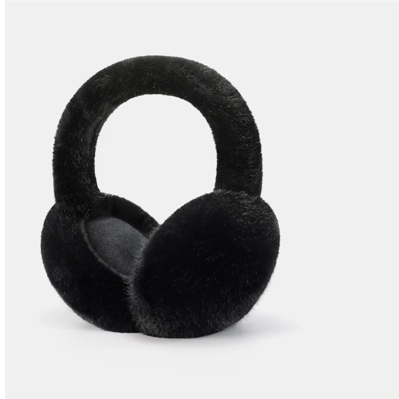 2025 New Winter Ear Muffs for Women - Foldable Plush Ear Warmers Windproof & Thermal Ear Covers for Cycling/Skiing/Outdoor