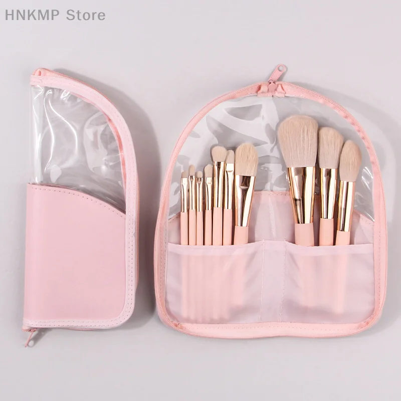 

Makeup Brush Case Makeup Brush Holder Travel Waterproof Cosmetic Bag Stand-up Foldable Makeup Cup With Zipper