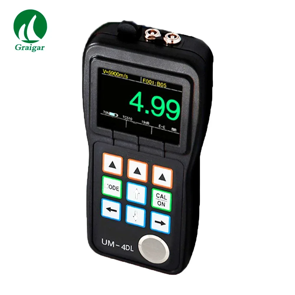 UM-4DL A-Scan Snapshot Through Paint Coating Ultrasonic Thickness Measurement Gauge