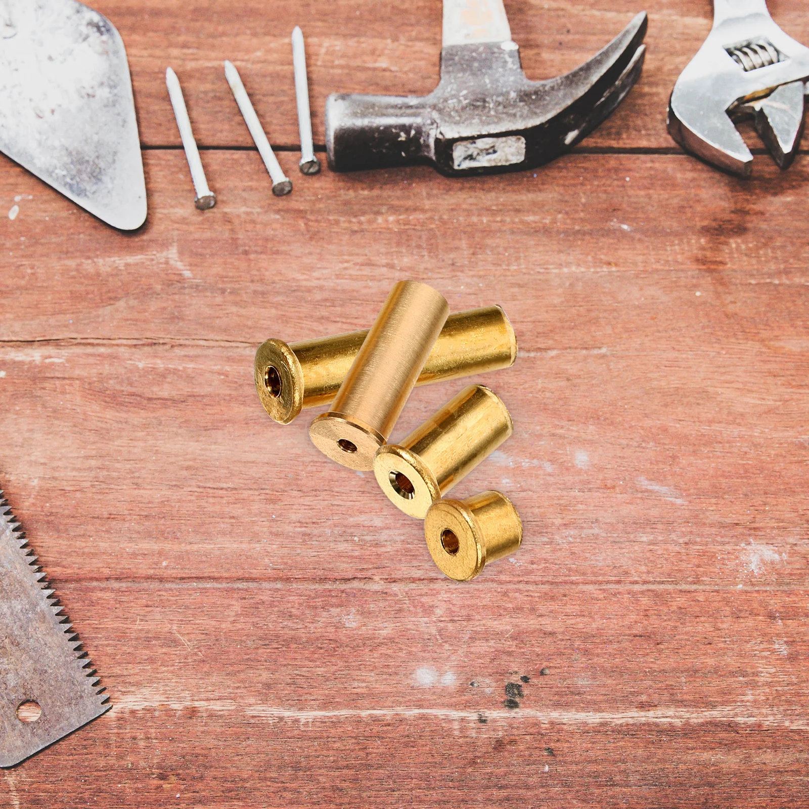 

4pcs Club Copper Shaft Parts Improved Stability Accuracy Club Extension Accessories Golf Shaft Counterweights Copper