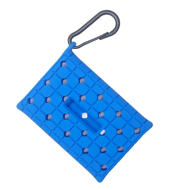 Custodia protettiva per disco rigido portatile SSD PSSD Custodia protettiva in silicone anticaduta per SSD Samsung T7, blu YDH