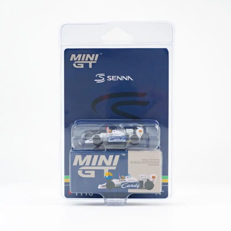 MINI GT 1/64 Lotus 99T Ayrton Senna Toleman TG184 #19 #12 Monaco F1 Diecast Racing Car Model Simulation Collection Cars Boy Gift view 6