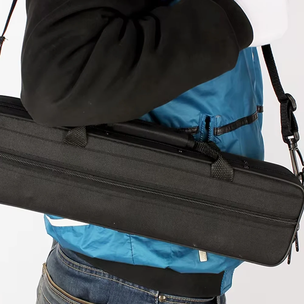 Woodwind Instrument Accessories Flute Bag Portable Oxford Cloth Suitcase Waterproof Removable Shoulder Belt Flute Cloth Box