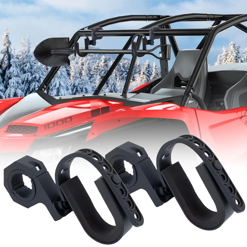 

1.75" 1.875" 2”UTV Gun Holder Mount Compatible with Polaris RZR 900 1000 XP Ranger for Can-Am Maverick X3 Commander for Cfmoto