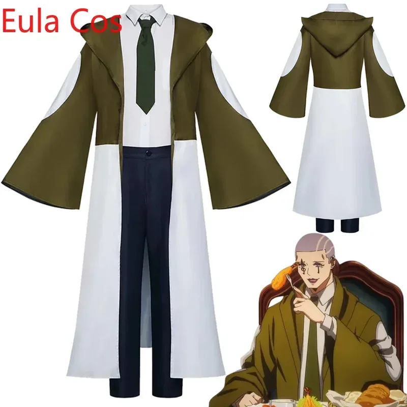 

Макарон Маргарет Косплей Мужской Костюм Аниме Волшебные Мышцы Маскировка Наряды Шея Галстук Рубашки Брюки Пояс Мужской Костюм Для Хэллоуина