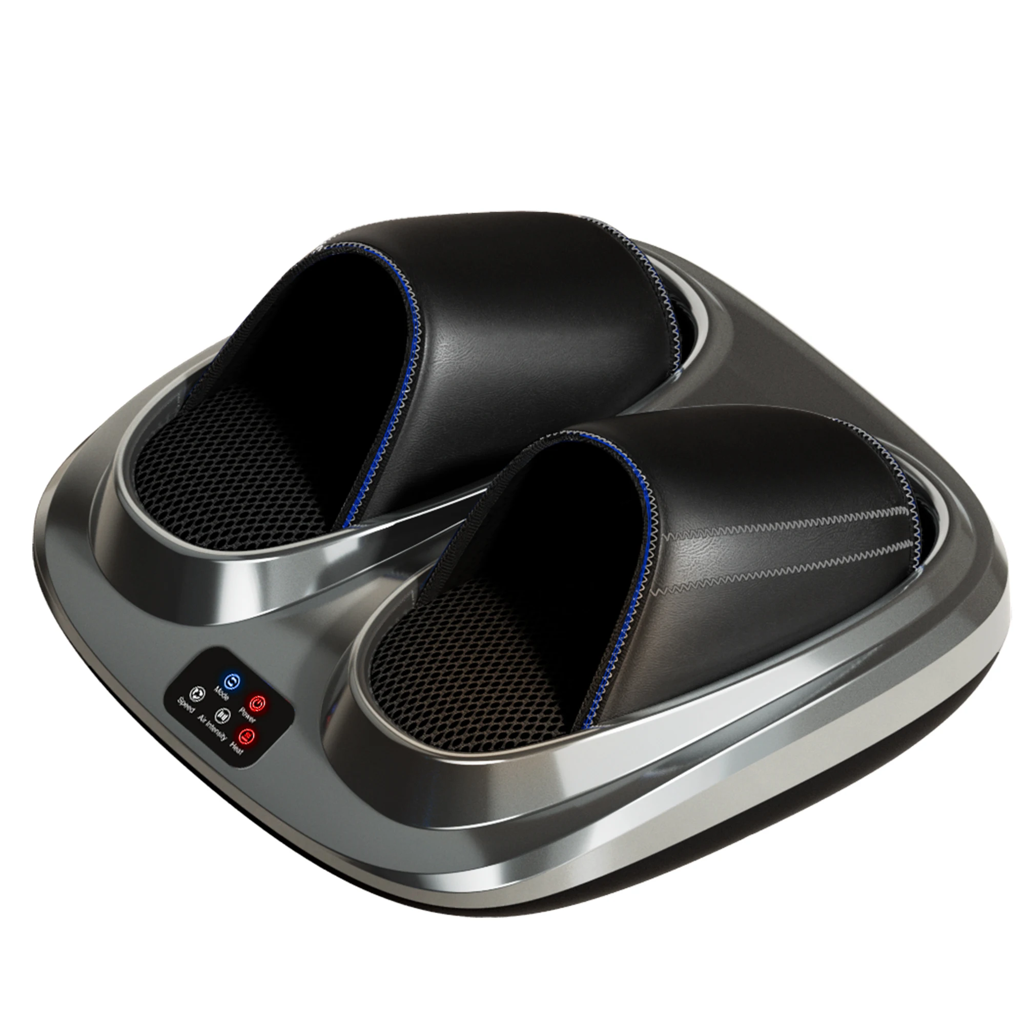 Heated Three-Stage Foot Sole Massage Therapy Machine with Instep Airbag Clamping