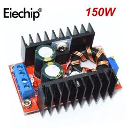 1Pcs 150W DC-DC Boost Converter Step Up Power Supply Module 10-32V To 12-35V 10A Laptop Voltage Charge Board