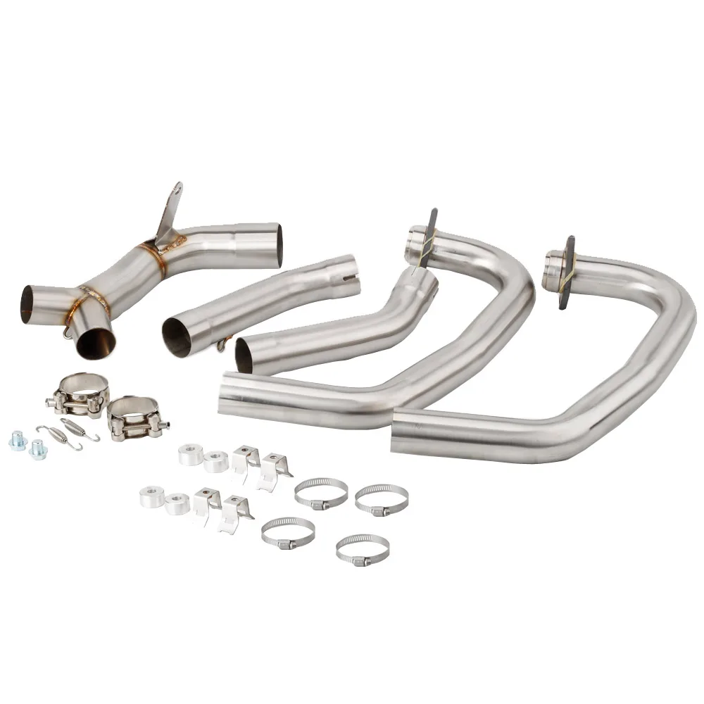 Slip On For MOTO GUZZI V85TT 2021 2022 V85 TT Euro 5 V85 Motorcycle Exhaust Header Link Pipe
