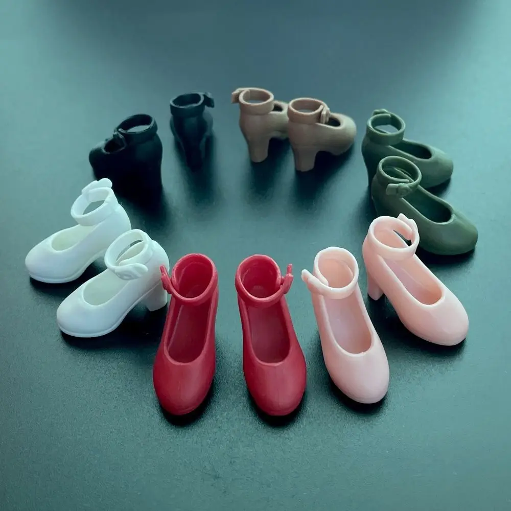 Mode Pop Schoenen Plastic Multistyles Pop Hoge Hakken DIY Accessoires voor 1/6 BJD 30 cm Poppen Fit Voet Lengte 2 cm