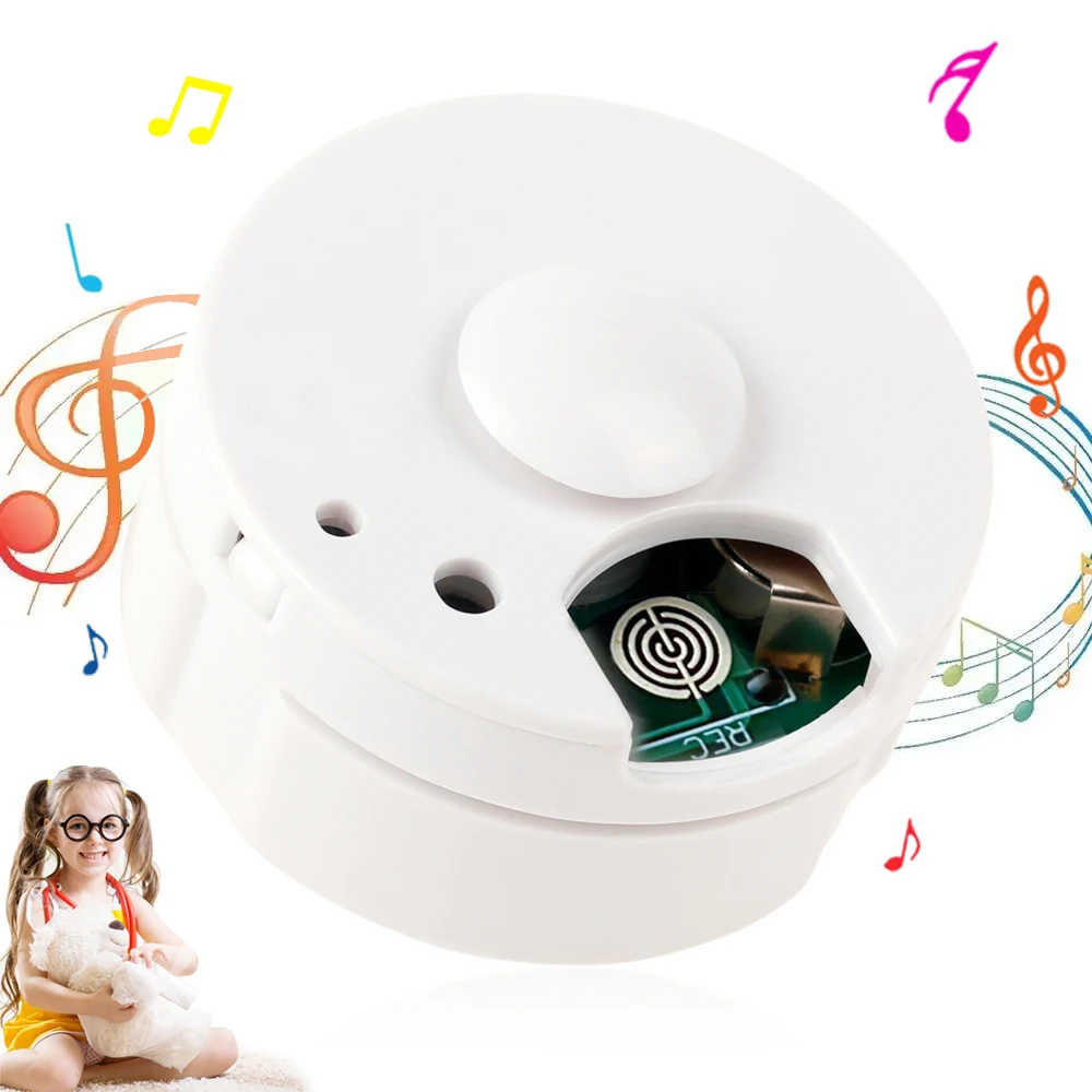 2025 neue 30 Sekunden ausgestopfte Bär Voice Box Spielzeug Voice Recorder Gerät DIY benutzer definierte Nachricht für Stofftier Plüsch Spielzeug Baby puppen