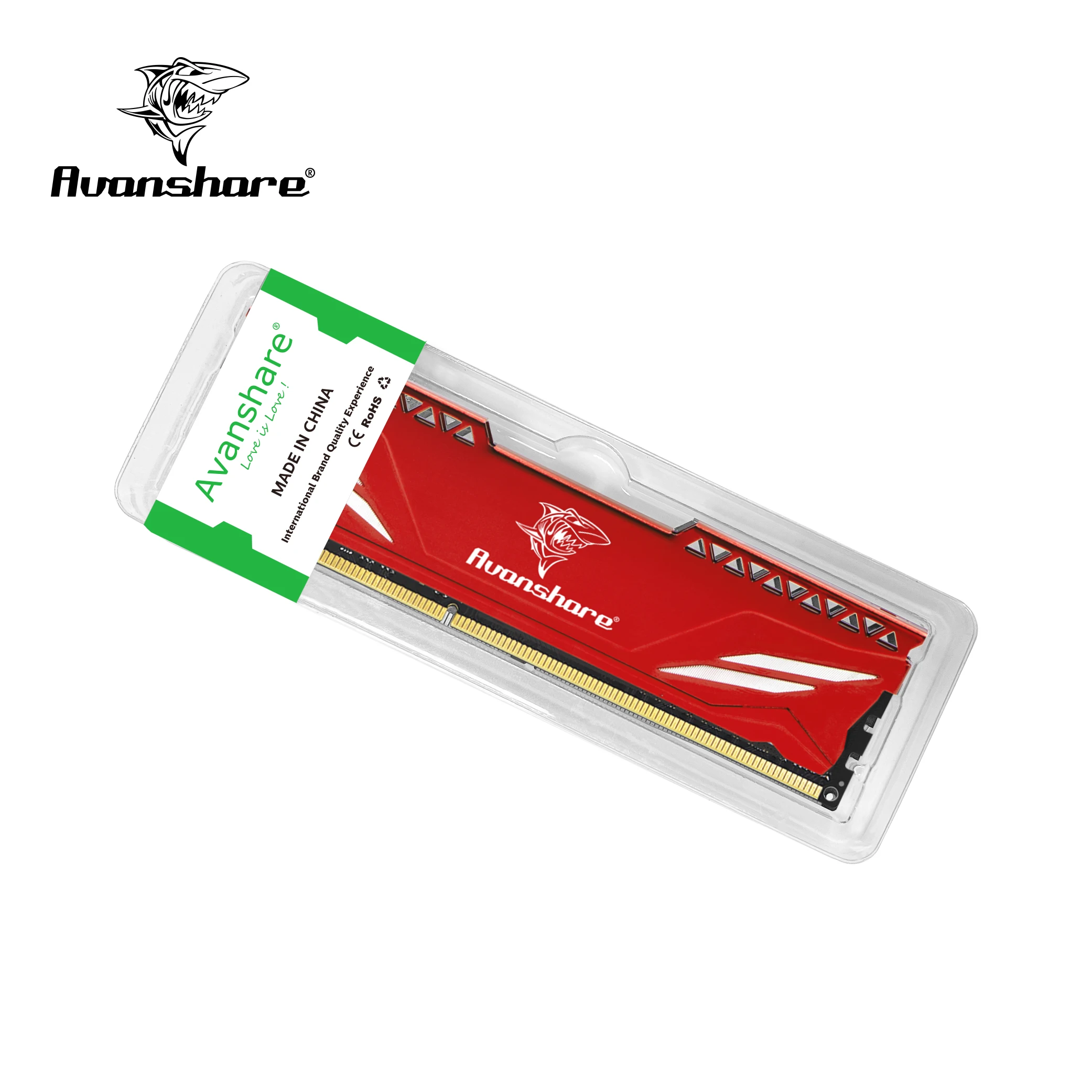 Avanshare Ram ذكريات DDR4 DDR3 16GB 8GB 4GB 2GB 1333 1600 2400 2666 3200MHz حاسوب شخصي مكتبي UDIMM لجميع اللوحات