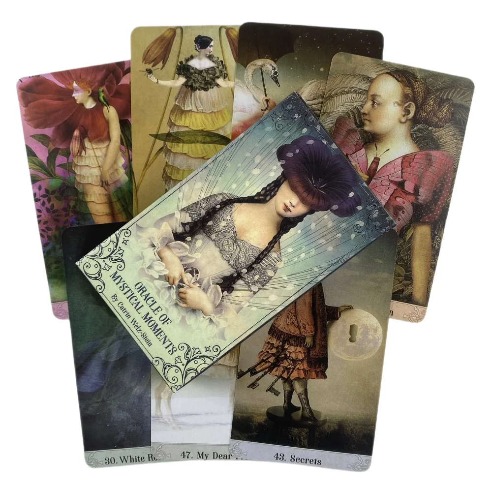 Oracle Of Mystical Moments Cards Divination Deck English Vision Edition Tarot Board Playing Game For Party