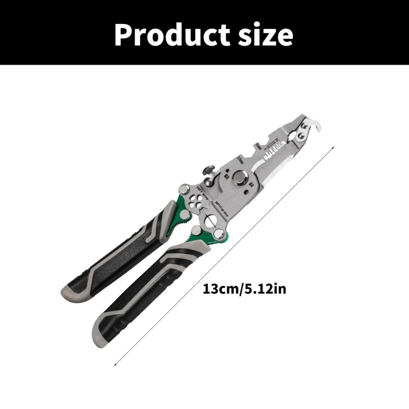 to Carry Wire Stripping Pliers Tool, for Electricians, Repair Technician, Automotive Maintenance DIYer Enthusiasts