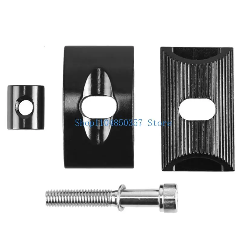652F Reliable Black Bike Seatpost Head Saddle Pipe Head for Different Bike Adventure Mountain, Road, City Accessories