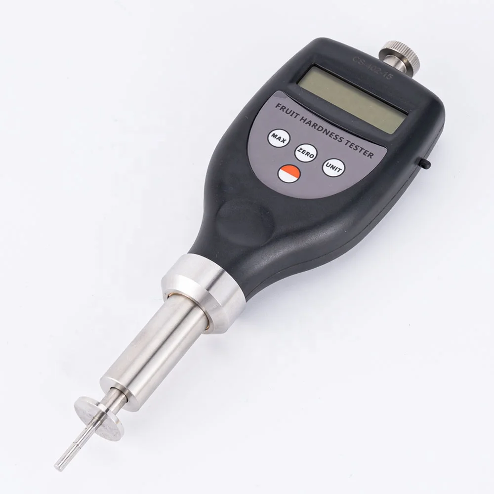 

Hot Sale CS-402-15 Fruit Hardness Tester Gauge Picking Time or ing Softening During Storage Range 0.2~5.0 Kgf/cm2