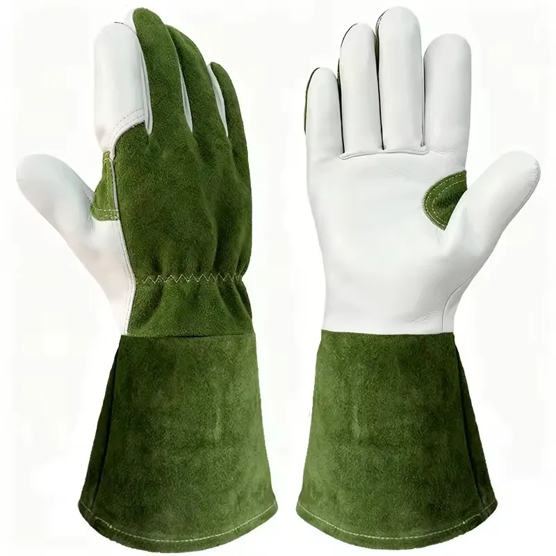 New Gardening Gloves Heat Resistant Glove Forearm Protection Work Gloves for Adults Rose Pruning Transporting Peeling Fruits