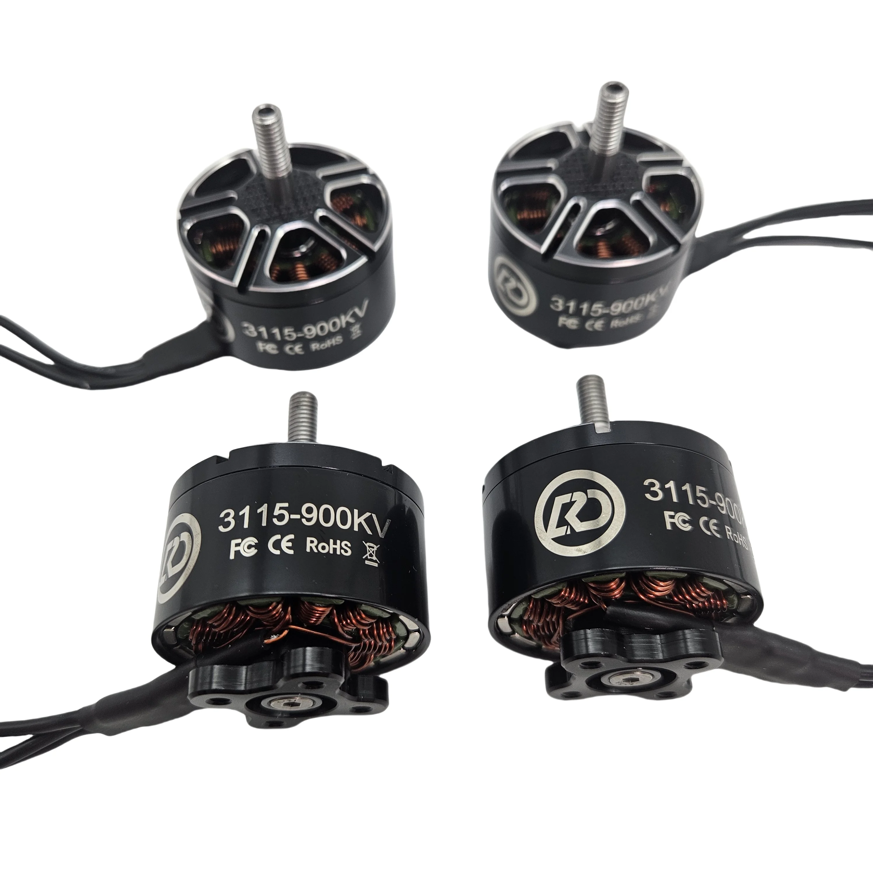 4 Uds 3115 900кv motor 3115 900KV 3-6S Motor sin escobillas para RC Multirotor Clase X FPV Mark4 APEX 10 pulgadas XL10 FPV marco de Kit de cámara