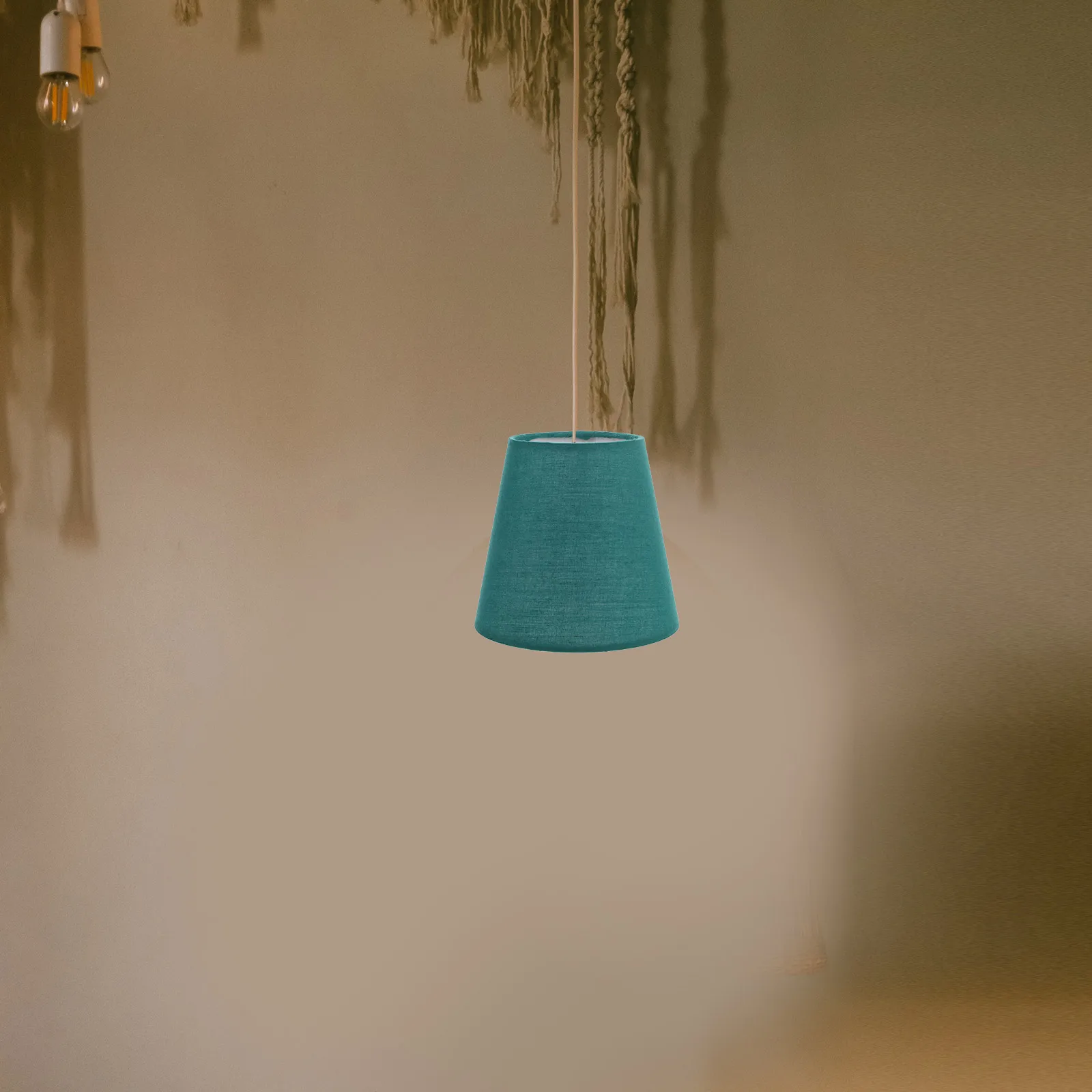 

Macaron Lamp Shade Fabric Cylindrical Drum Light Cover For Ceiling Floor Table Hanging Lamps Home Hotel Decor Modern