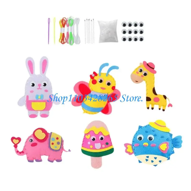 Dziecięcy Zestaw do szycia z tkaniny Niezwoleń