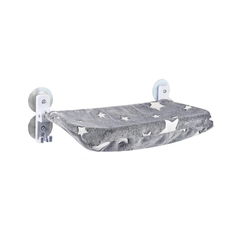 Double Side Cats Window Loungers With Glowing Night Fabric And Metal Hook Installation For Small Spaces Easyly Setups