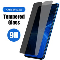 3D Privacy Tempered Glass For OPPO Realme 10S 10T 5G C3 C11 C12 C15 C17 Anti-spy Screen Protectors For Realme C20 C21 C25 C67 5G