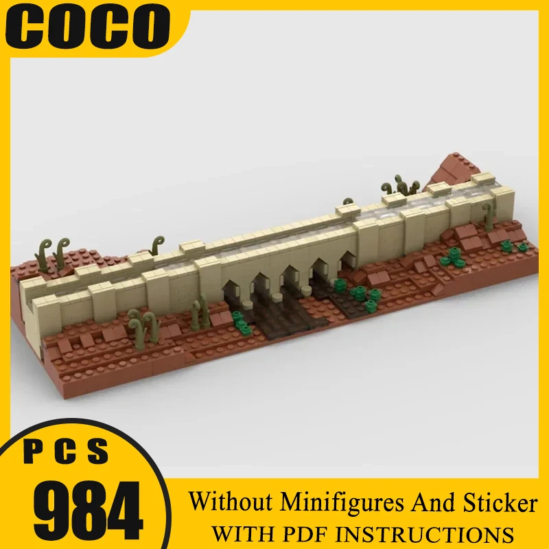 

Средняя модель Moc, строительные кирпичи, вавилоньский подвесной сад, технология пари, модульные блоки, подарок, рождественские игрушки, наборы «сделай сам», сборка