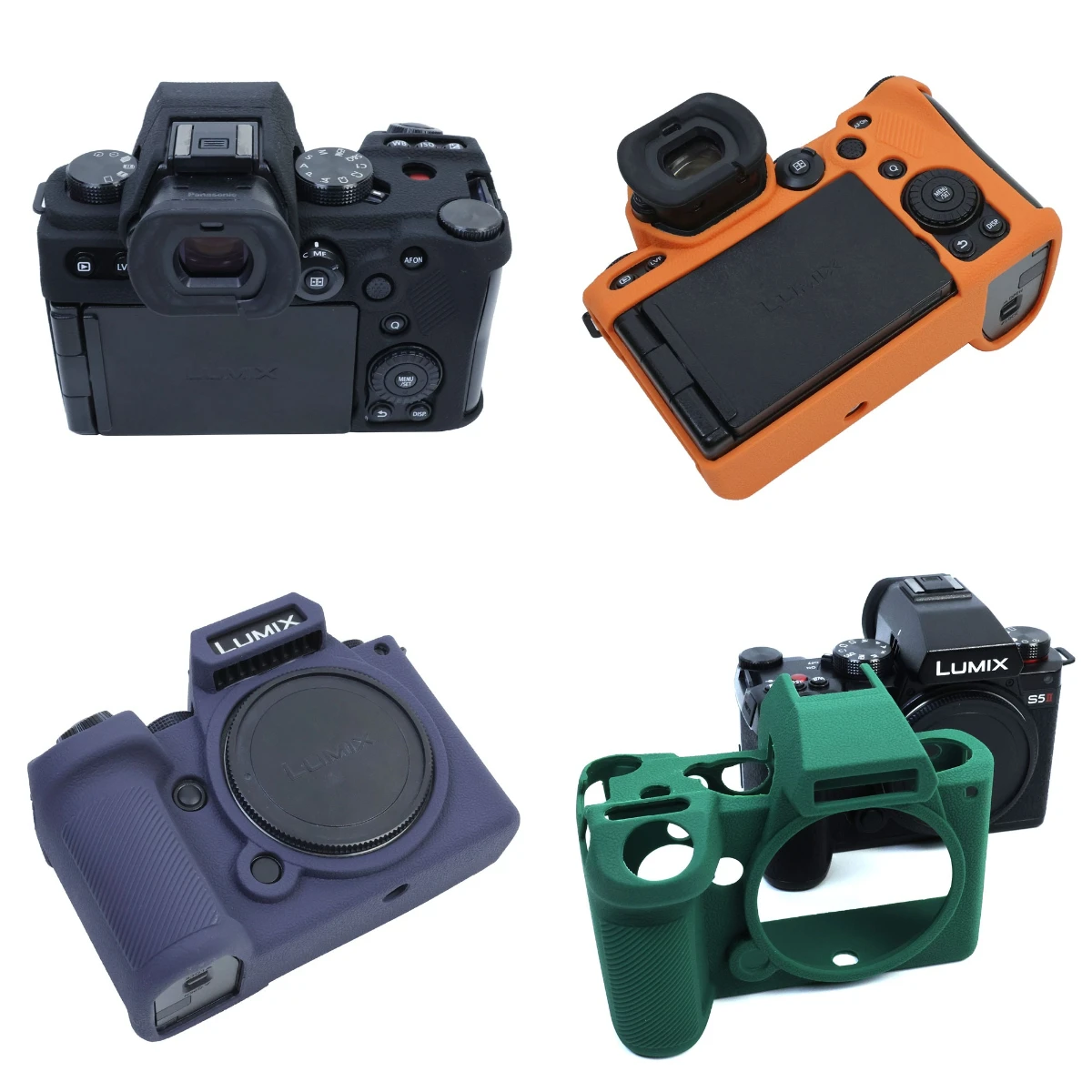 

For Panasonic Lumix DC-S5 DC-S5M2 S5 Mark II DC-S5M2K S5II - High - Quality Rubber Skin Body Housing