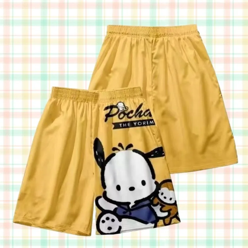 

MOTO-Новые летние детские модные шорты с рисунком Pochacco