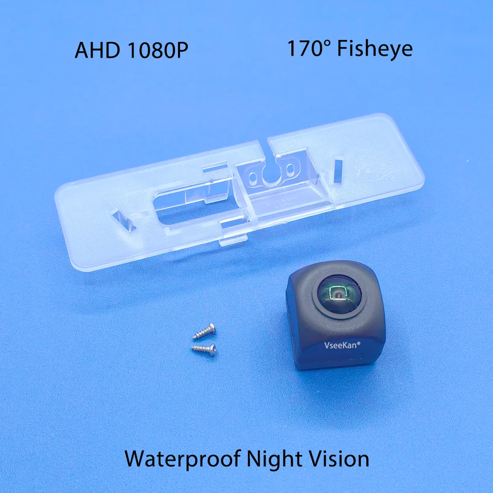 For Nissan Tiida 2011 - 2014 AHD 1080P 170° Fisheye, Original Car Reserved Hole, Waterproof Night Vision Rear View Backup Camera