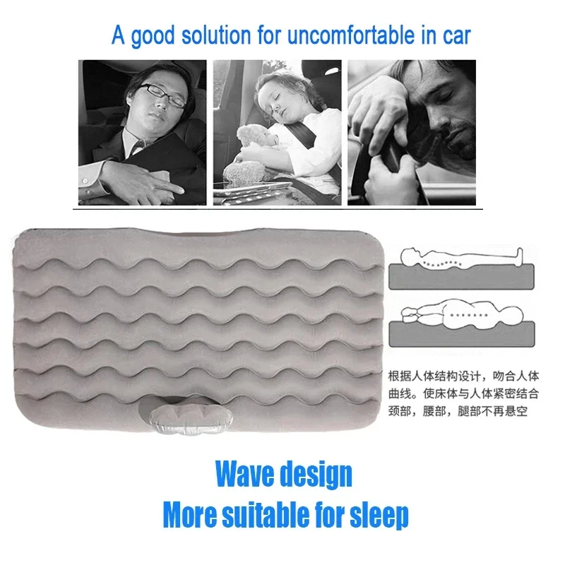 Universal Car Back Seat Inflat - Camp Pillow Compressible 评论和价格